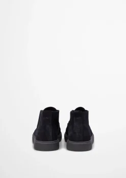 Ankle-Boot Model Zen aus geöltem Veloursleder