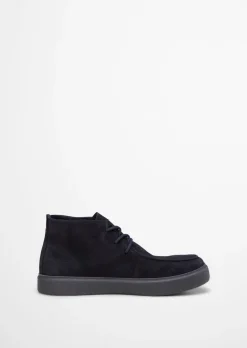 Ankle-Boot Model Zen aus geöltem Veloursleder