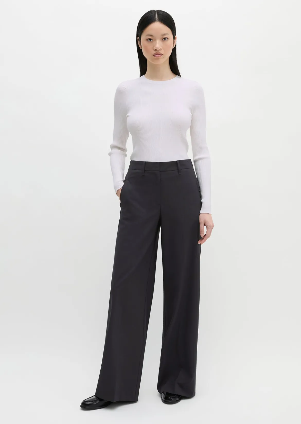 Anzughose DFB Travel Collection aus Wool-Stretch