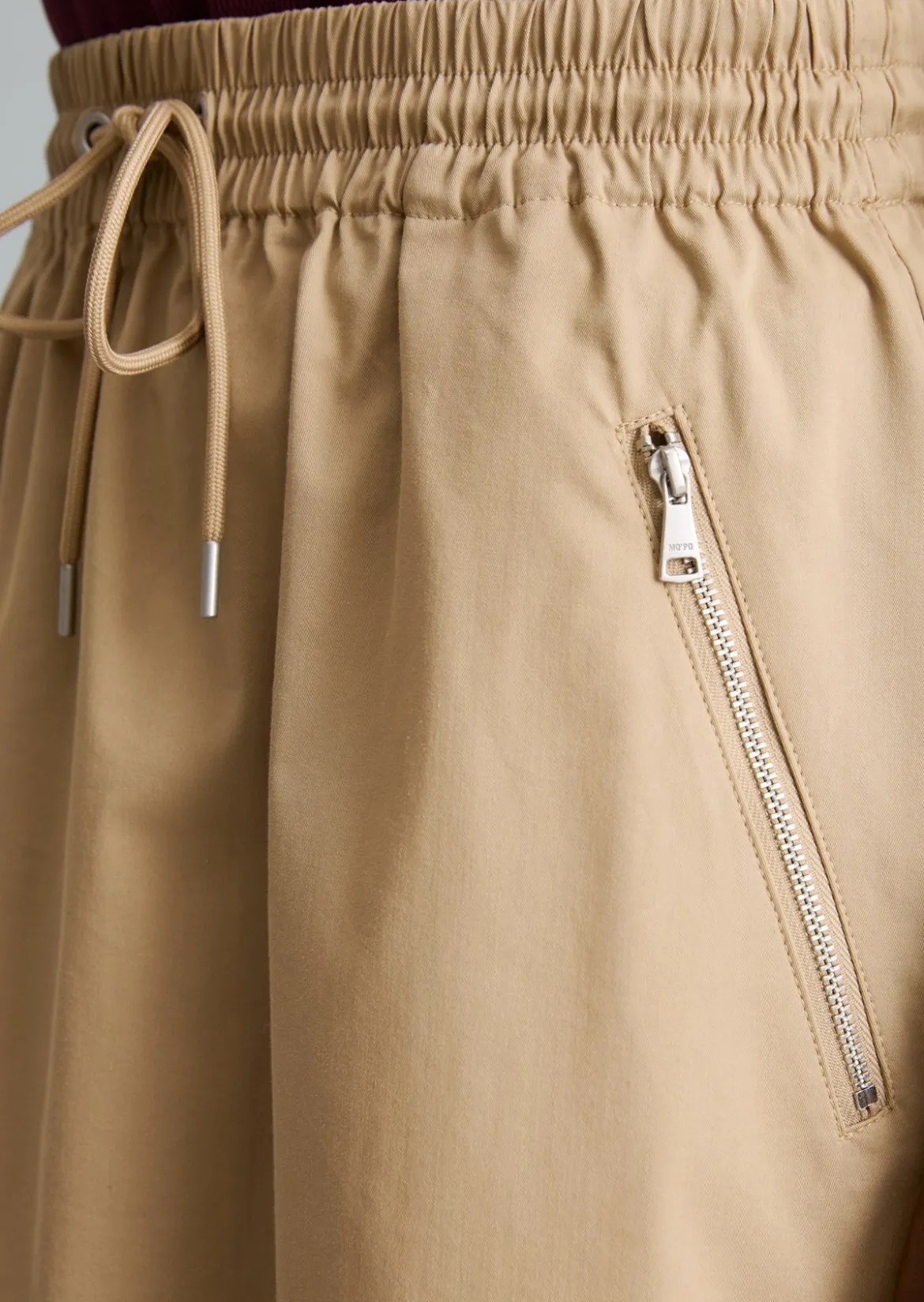 Ausgestellter Rock aus Organic-Cotton-Mix-Stretch