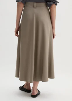 Ausgestellter Rock aus Premium TENCEL™ Lyocell