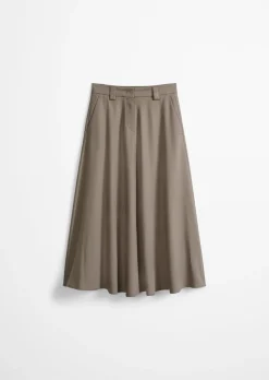 Ausgestellter Rock aus Premium TENCEL™ Lyocell