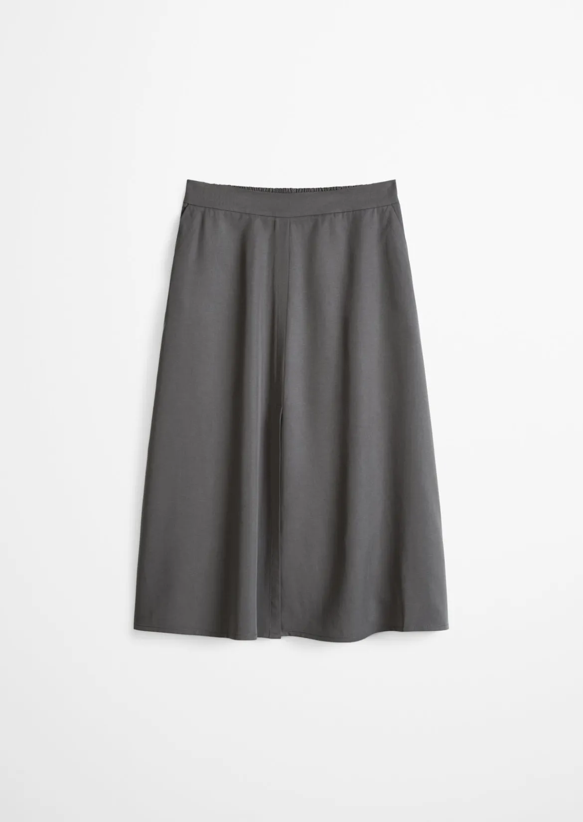 Ausgestellter Rock aus TENCEL™ Lyocell
