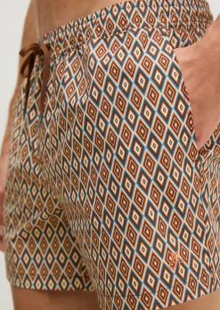 Badeshorts aus recyceltem Material
