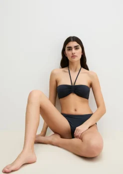 Bandeau-Bikini-Top aus recyceltem Material
