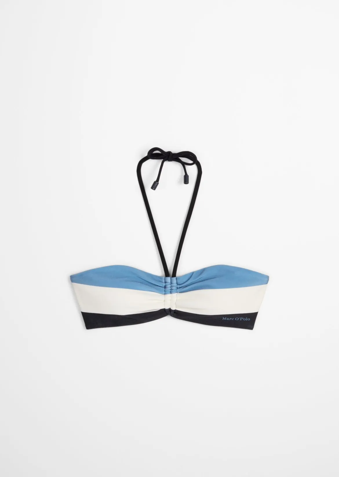 Bandeau-Bikini-Top aus recyceltem Material
