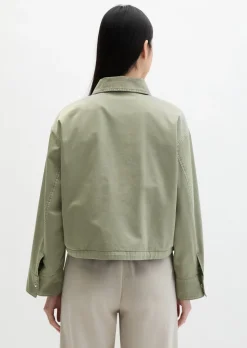Barnjacket regular garment-dyed aus Organic Cotton-Twill