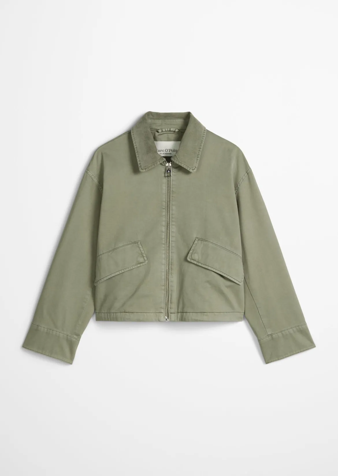 Barnjacket regular garment-dyed aus Organic Cotton-Twill