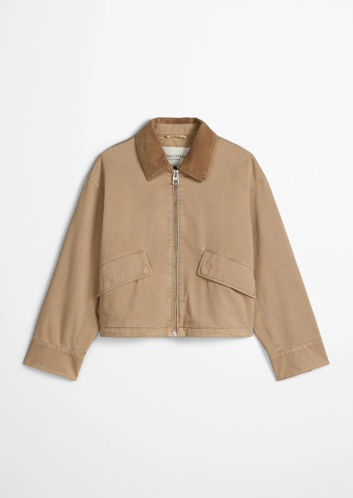 Barnjacket regular garment-dyed aus Organic Cotton-Twill