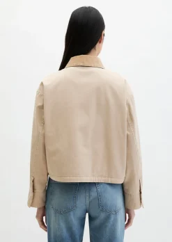 Barnjacket regular garment-dyed aus Organic Cotton-Twill
