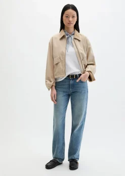 Barnjacket regular garment-dyed aus Organic Cotton-Twill