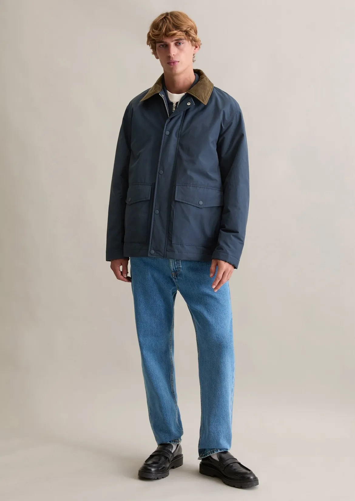 Barnjacket regular wasserabweisend und leicht wattiert