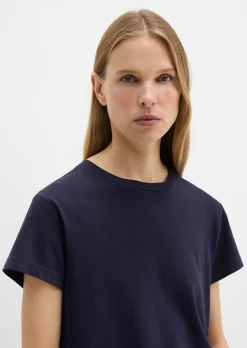 Basic-T-Shirt loose aus Organic Cotton