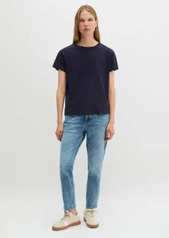 Basic-T-Shirt loose aus Organic Cotton