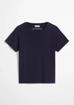 Basic-T-Shirt loose aus Organic Cotton
