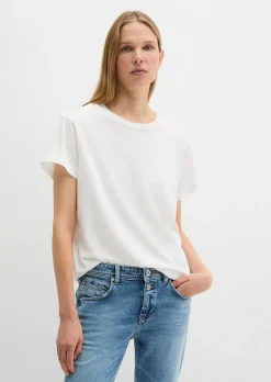 Basic-T-Shirt loose aus Organic Cotton