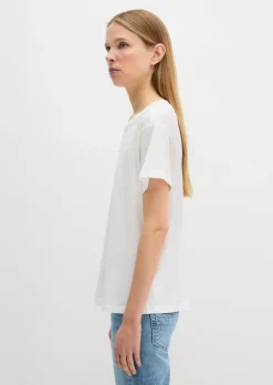 Basic-T-Shirt loose aus Organic Cotton