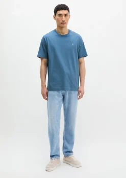 Basic-T-Shirt regular aus reiner Bio-Baumwolle