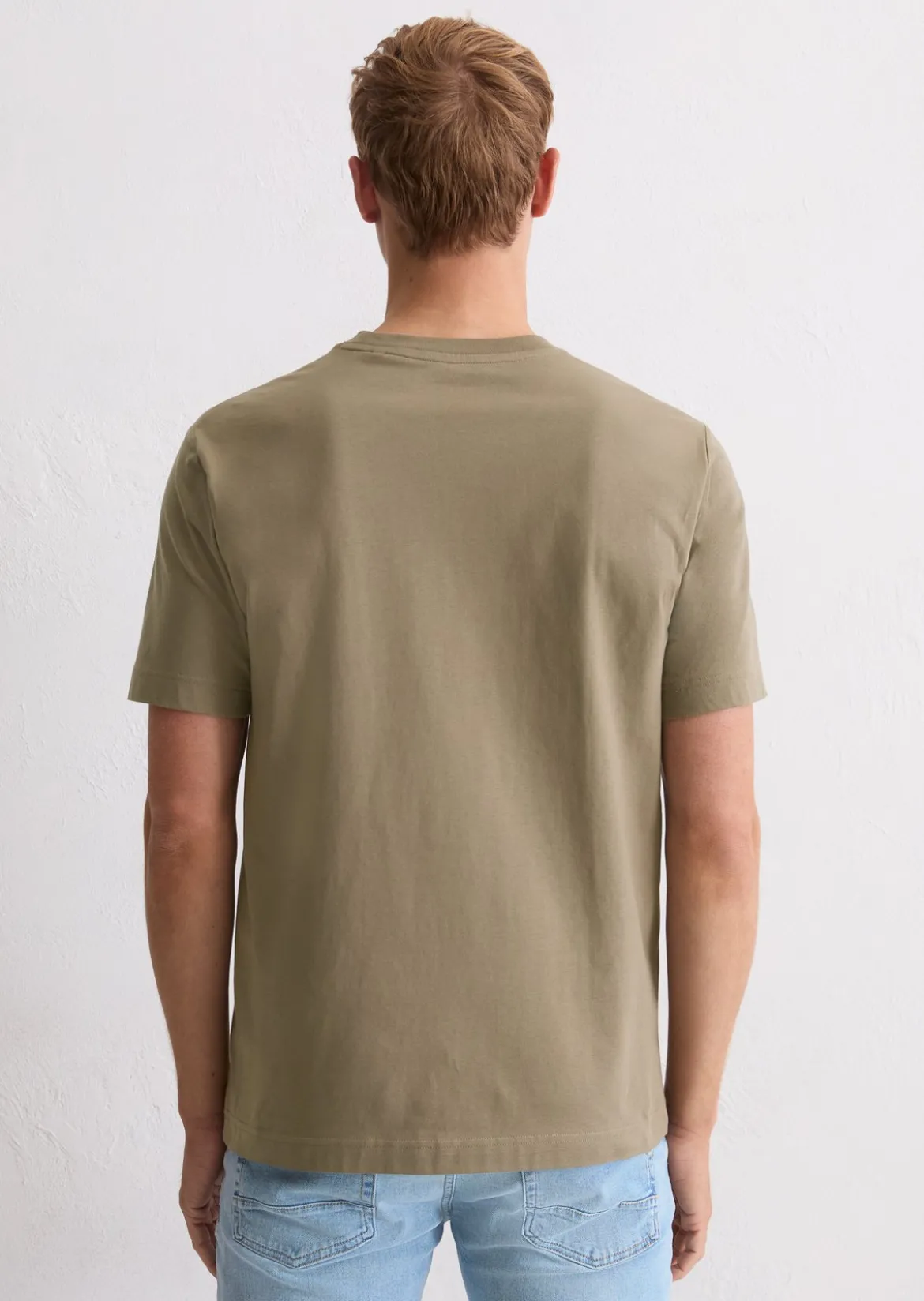 Basic-T-Shirt regular aus reiner Bio-Baumwolle