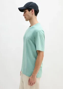Basic-T-Shirt regular aus reiner Bio-Baumwolle