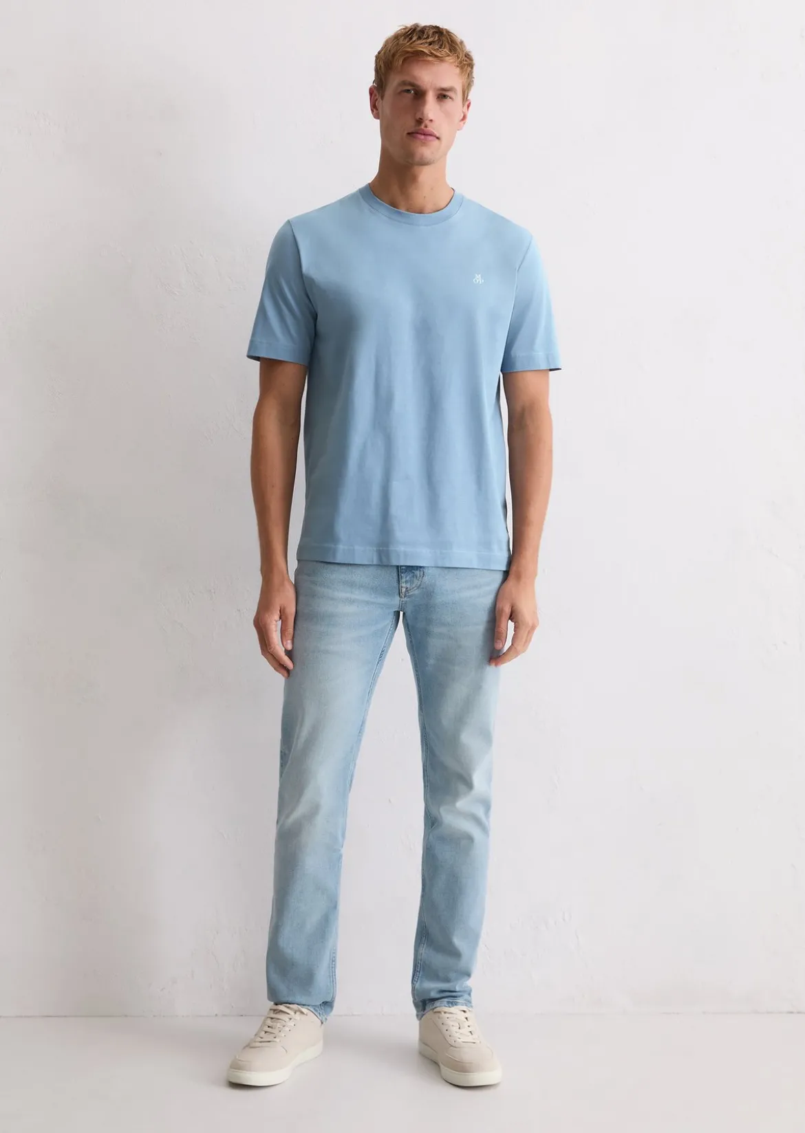 Basic-T-Shirt regular aus reiner Bio-Baumwolle