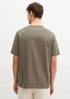 Basic-T-Shirt regular aus reiner Bio-Baumwolle