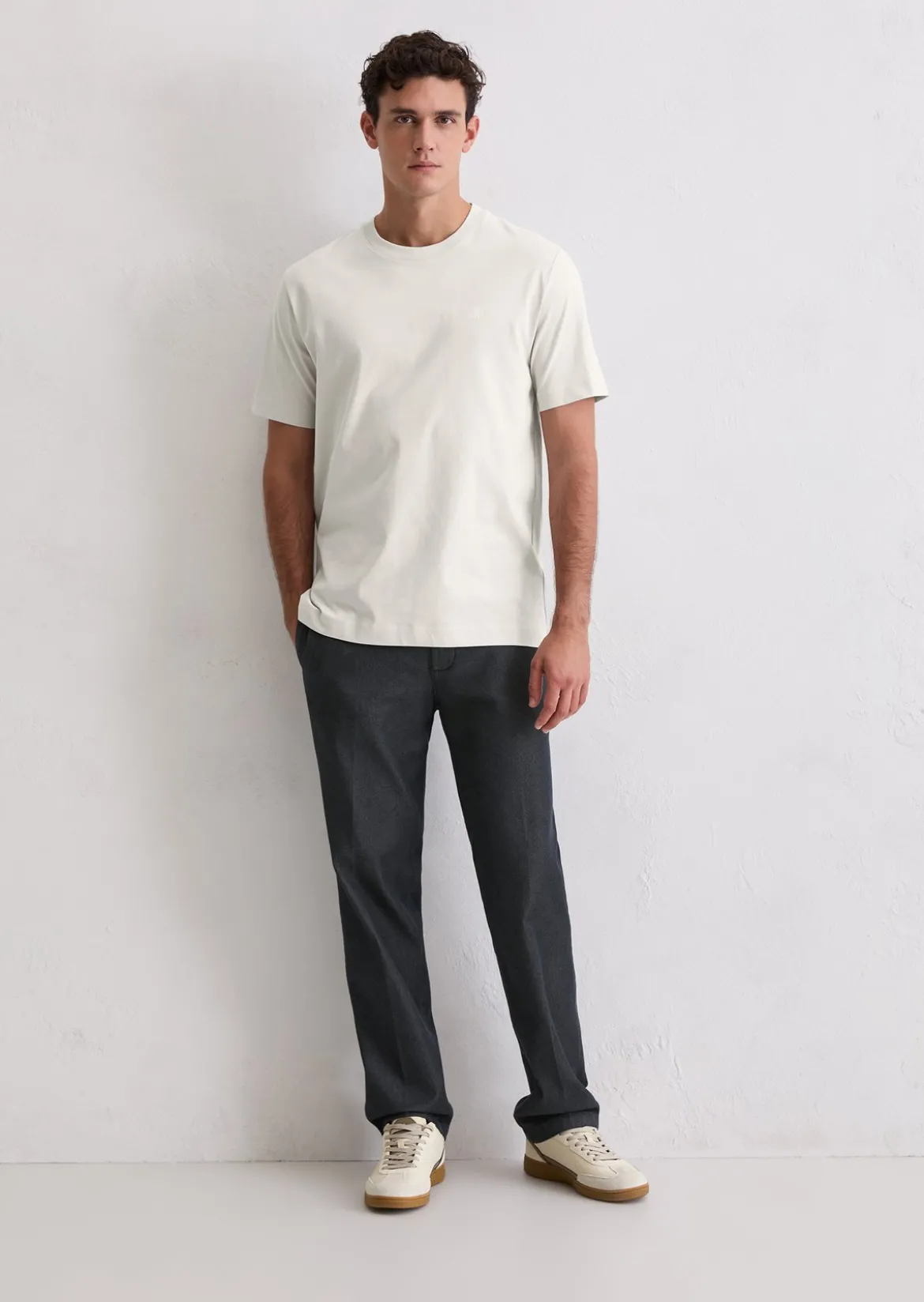 Basic-T-Shirt regular aus reiner Bio-Baumwolle