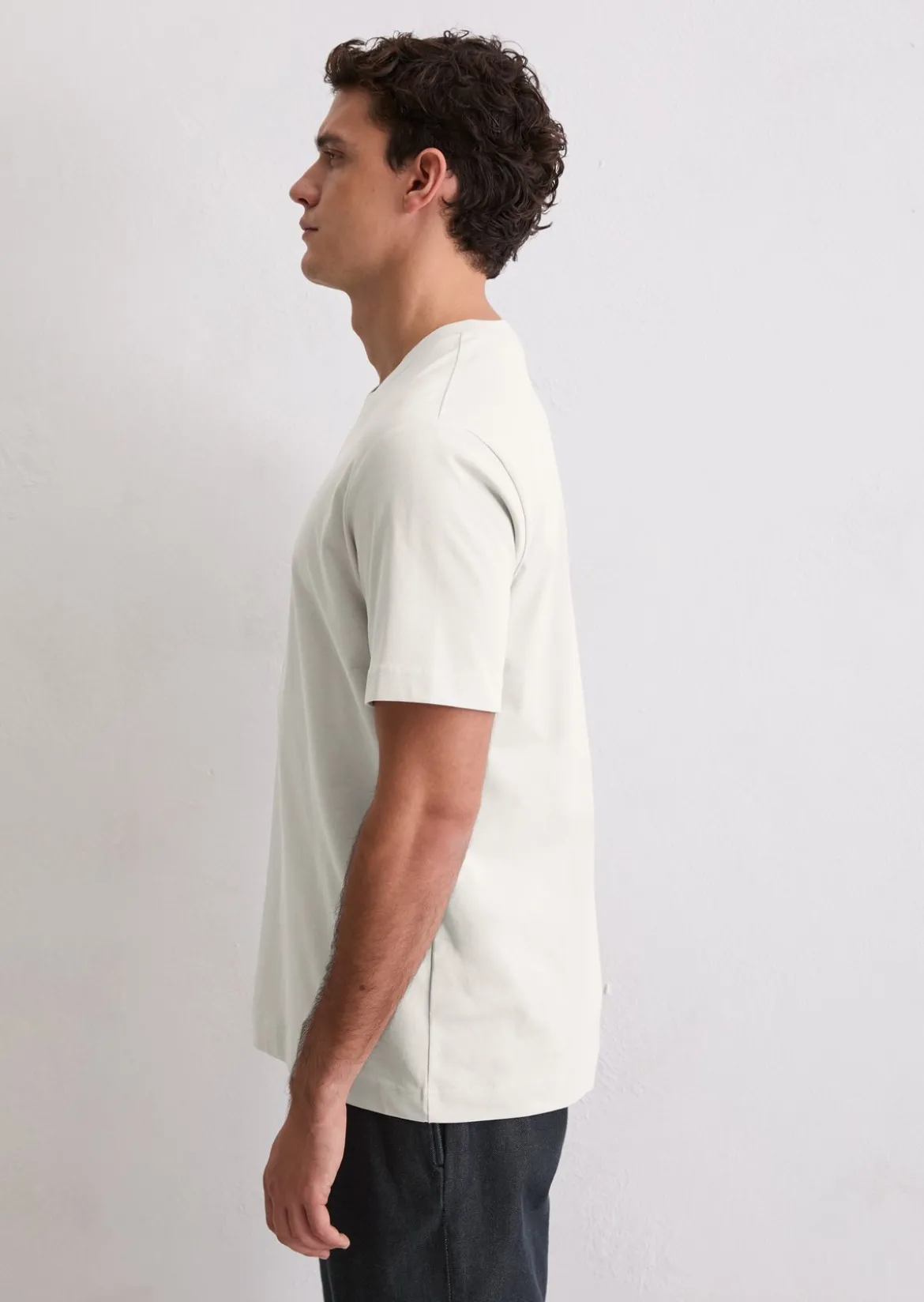 Basic-T-Shirt regular aus reiner Bio-Baumwolle