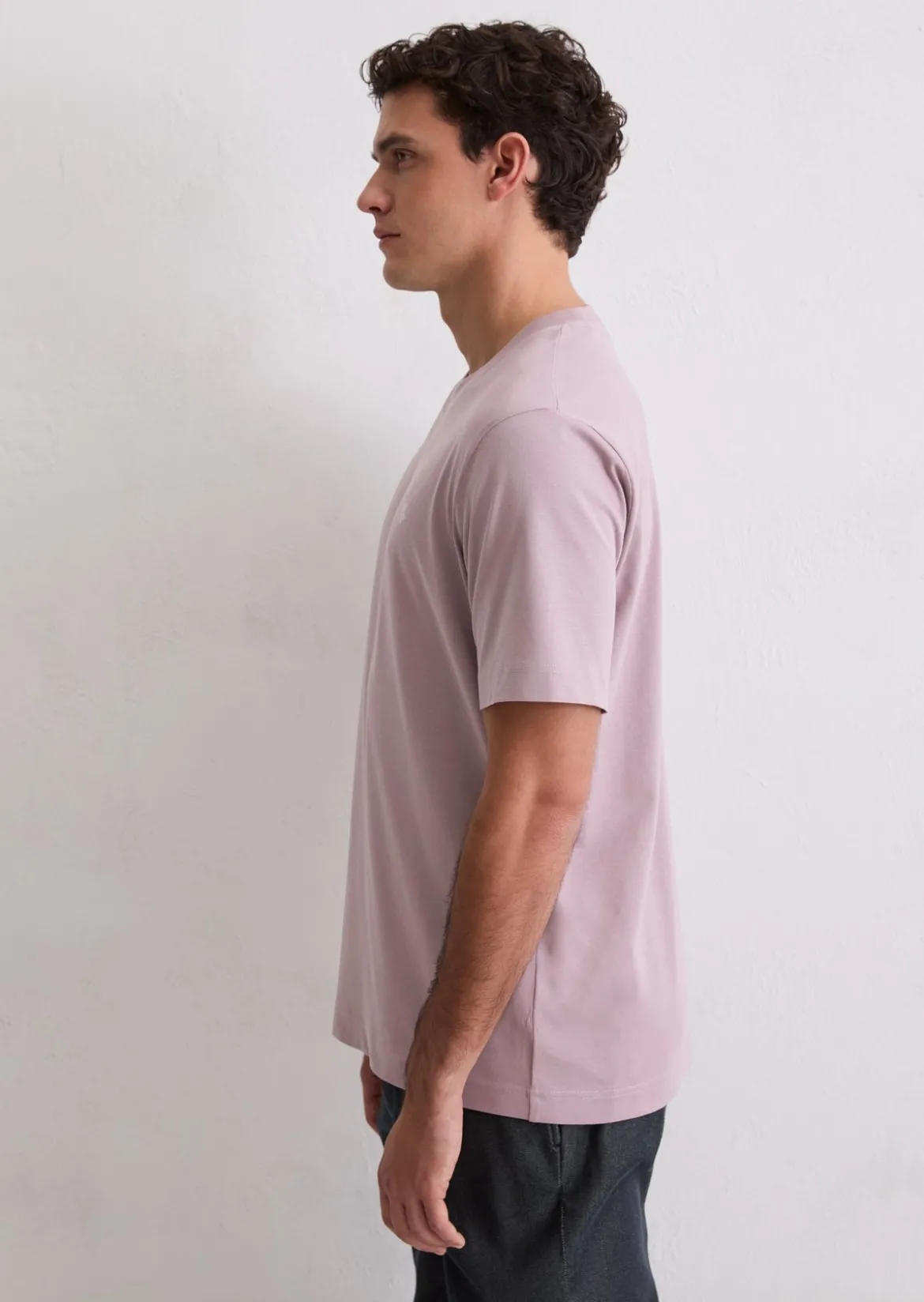 Basic-T-Shirt regular aus reiner Bio-Baumwolle