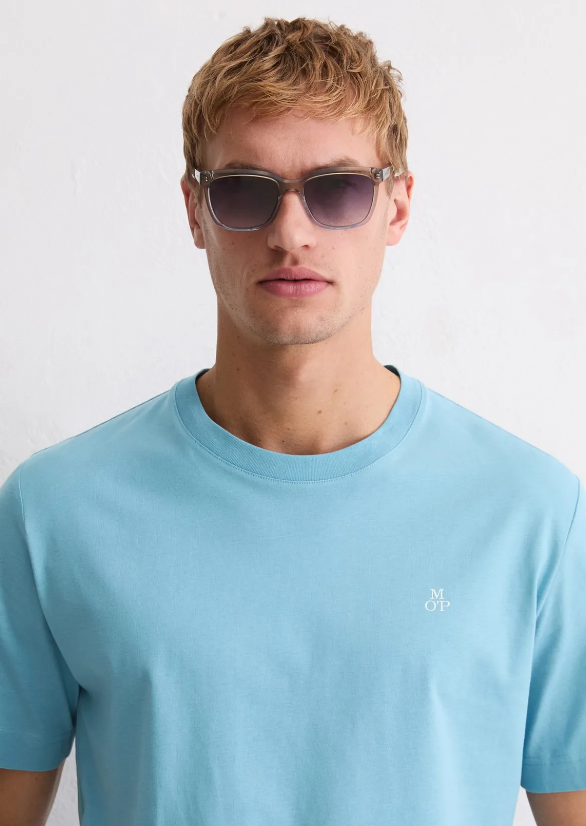 Basic-T-Shirt regular aus reiner Bio-Baumwolle