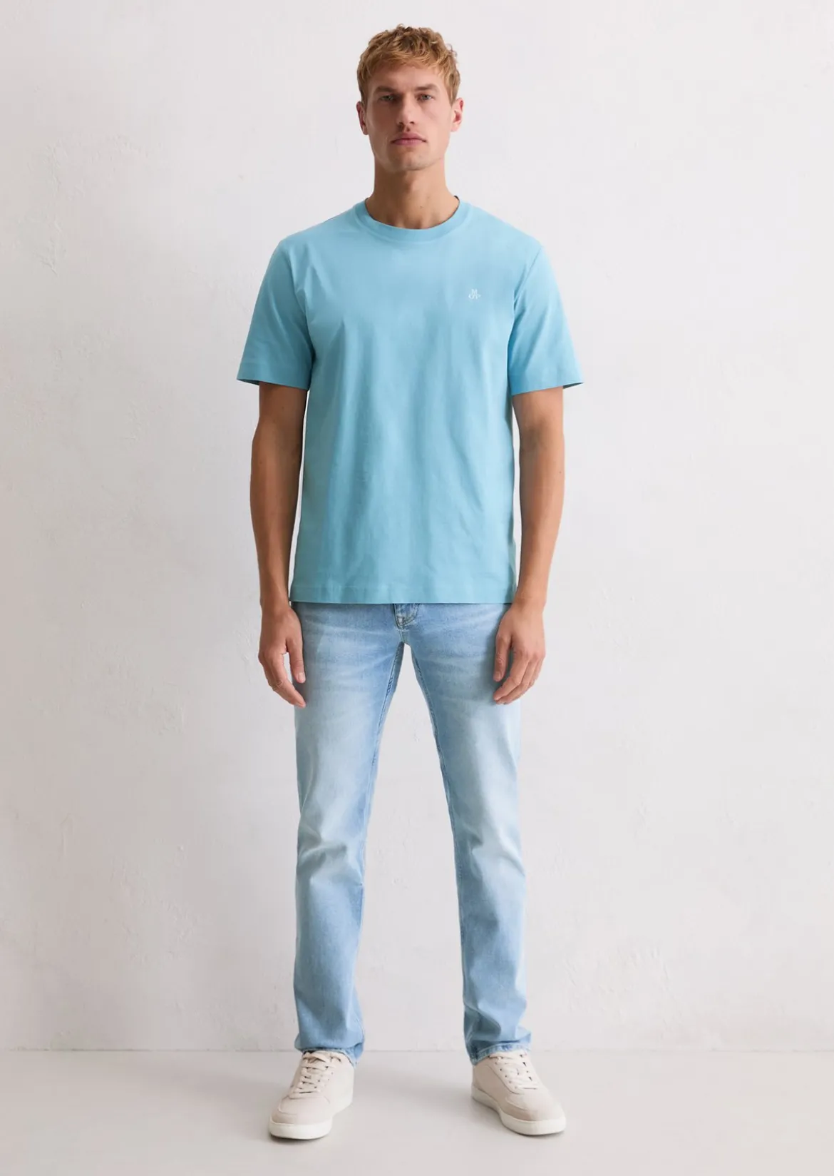 Basic-T-Shirt regular aus reiner Bio-Baumwolle