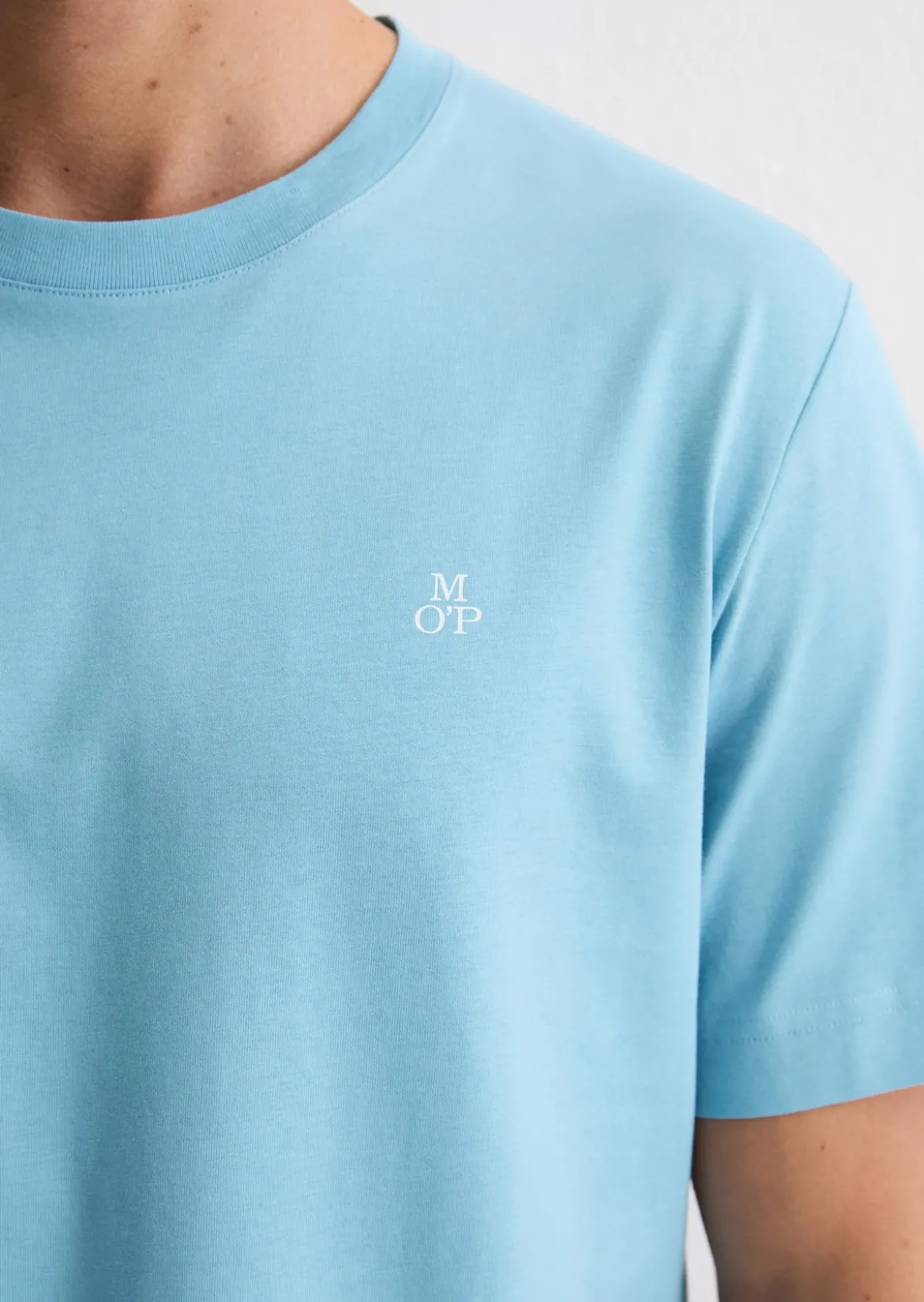 Basic-T-Shirt regular aus reiner Bio-Baumwolle