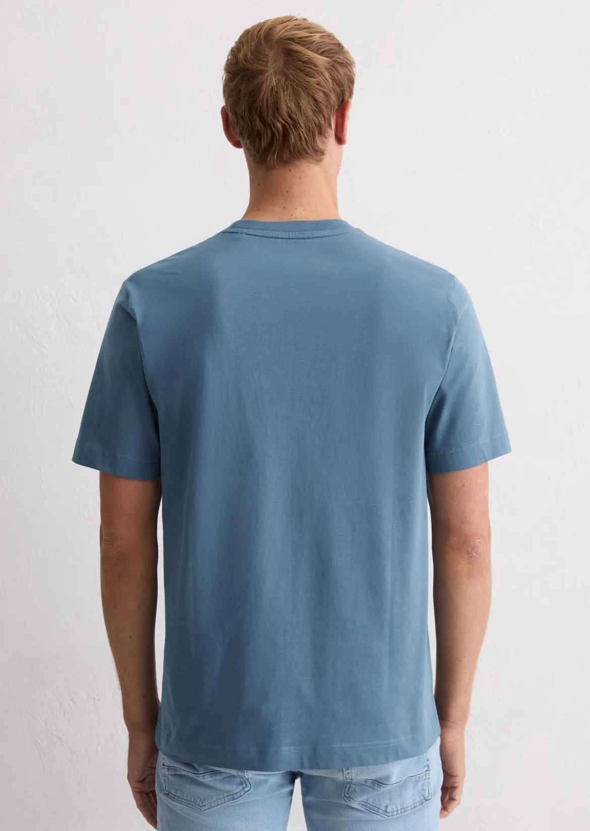 Basic-T-Shirt regular aus reiner Bio-Baumwolle