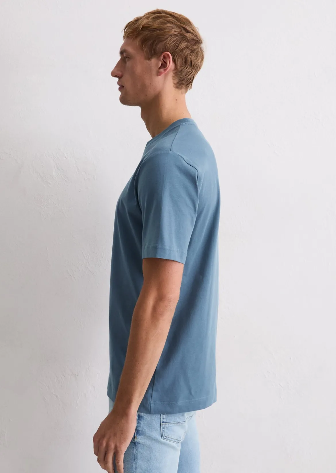 Basic-T-Shirt regular aus reiner Bio-Baumwolle