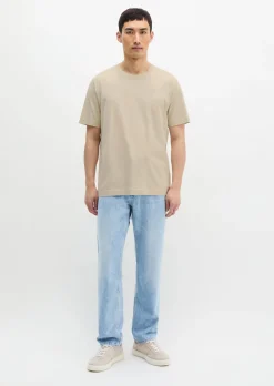 Basic-T-Shirt regular aus reiner Bio-Baumwolle