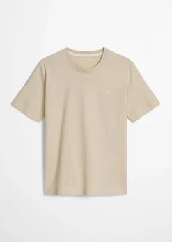 Basic-T-Shirt regular aus reiner Bio-Baumwolle