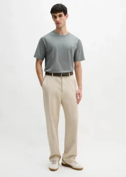 Basic-T-Shirt regular aus reiner Bio-Baumwolle