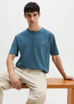 Basic-T-Shirt regular aus reiner Bio-Baumwolle