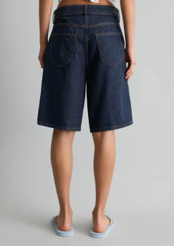 Bermuda Model Jonnda relaxed aus Rigid Denim ohne Elasthan