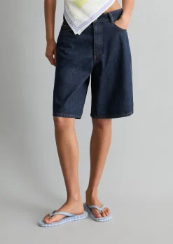 Bermuda Model Jonnda relaxed aus Rigid Denim ohne Elasthan