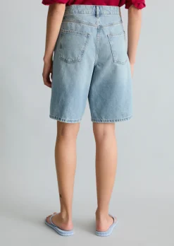 Bermuda-Jeans Model Jonnda relaxed aus Organic-Cotton