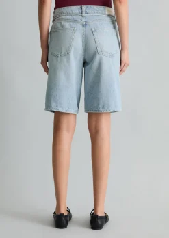 Bermuda-Shorts Model Jonnda aus reiner Baumwolle