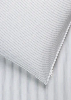 Bettwäsche-Set Model Classic Fine Stripe aus reiner Bio-Baumwolle