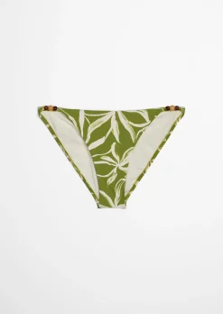 Bikini-Slip mit Beads-Details