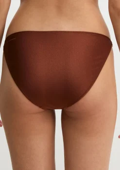 Bikini-Slip mit Beads-Details