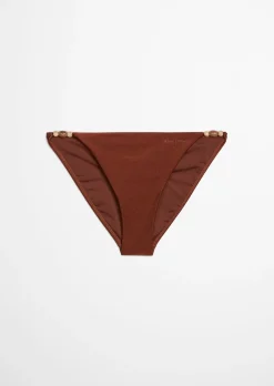 Bikini-Slip mit Beads-Details