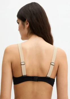 Bikini-Top mit Bügel aus recyceltem Material