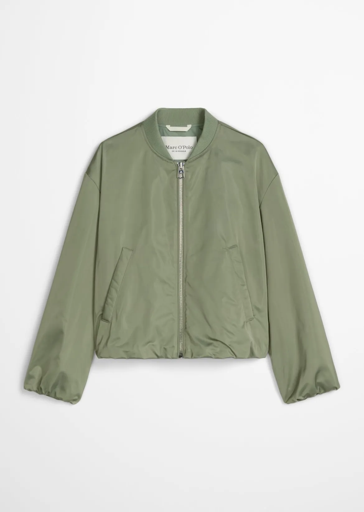 Blouson im Aviator-Stil regular cropped aus recyceltem Polyester