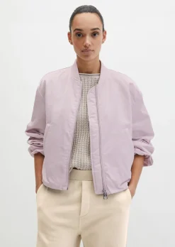 Blouson im Aviator-Stil regular cropped aus recyceltem Polyester