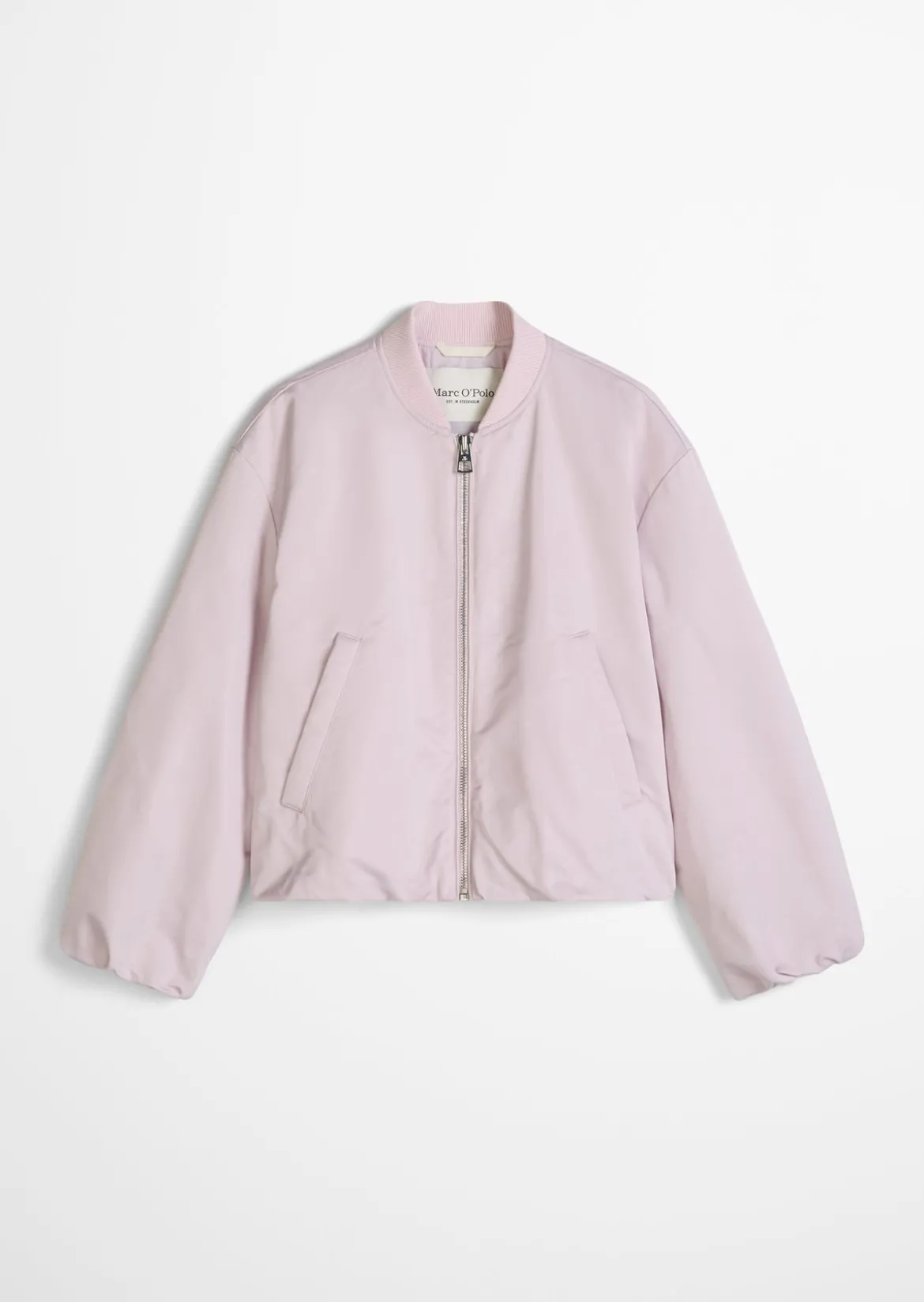 Blouson im Aviator-Stil regular cropped aus recyceltem Polyester